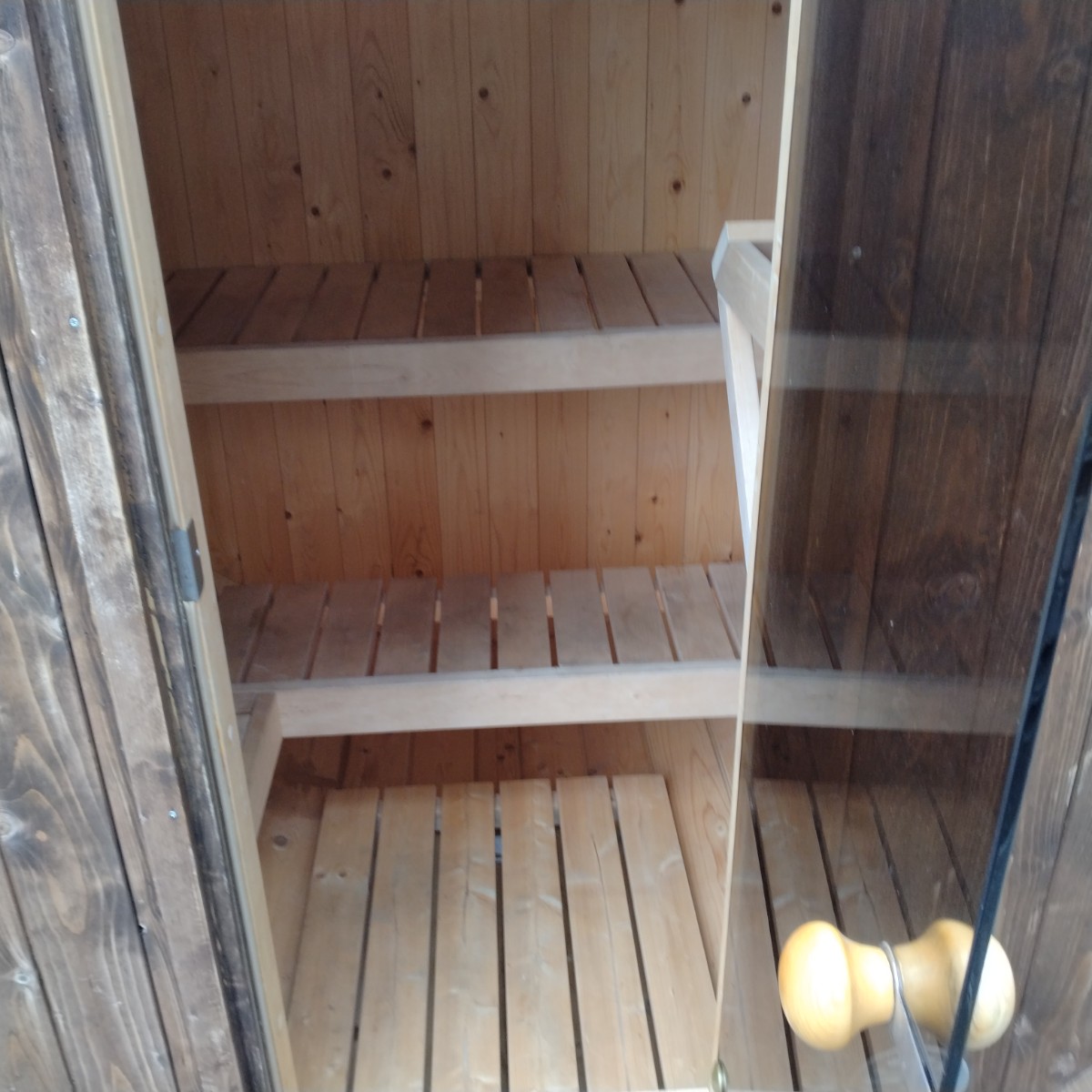 SAUNA ERGO 150 ノーマル（2~3人用）＋VEGA BC45（電気ストーブ）（中古品） 画像3