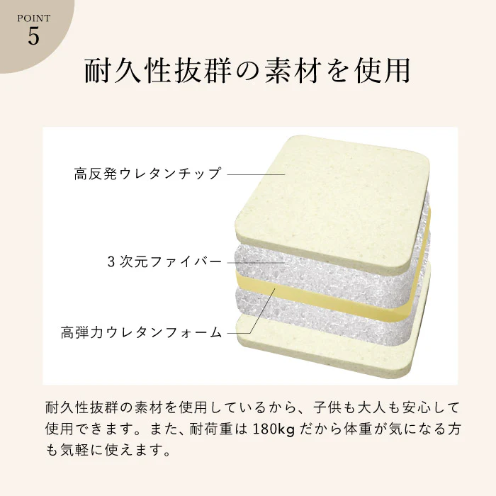 Trampoline（グレージュ/ブルー） 画像8