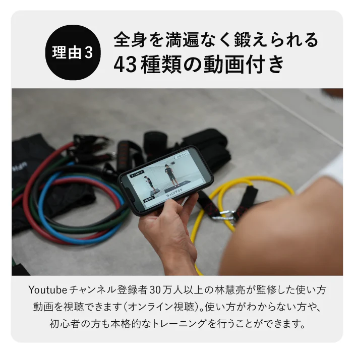 Training Tube（Max：45.5kg） 画像4