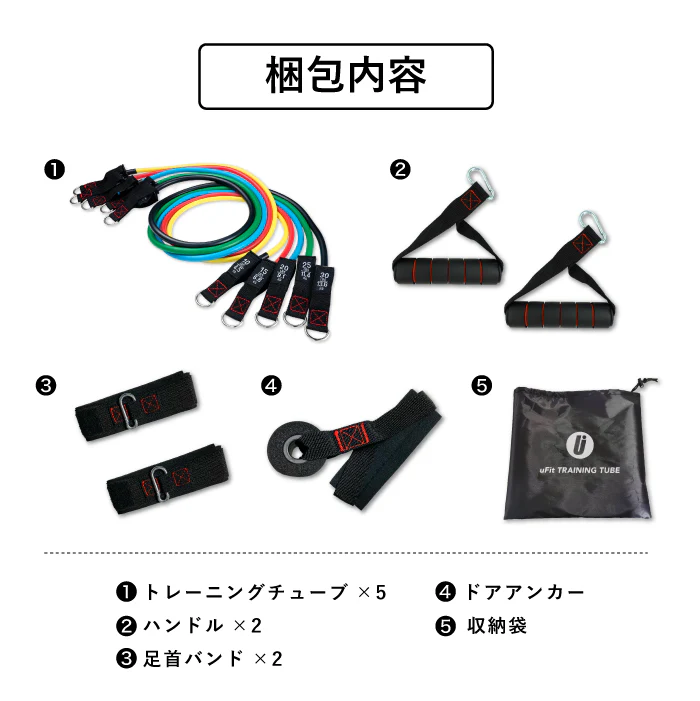 Training Tube（Max：45.5kg） 画像8