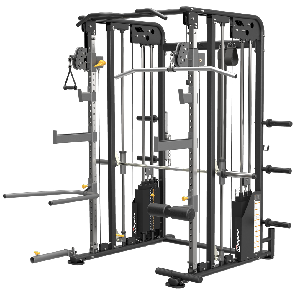 マルチファンクショナルトレーナー＆スミス(200lbs×2) [Φ50]｜impulse