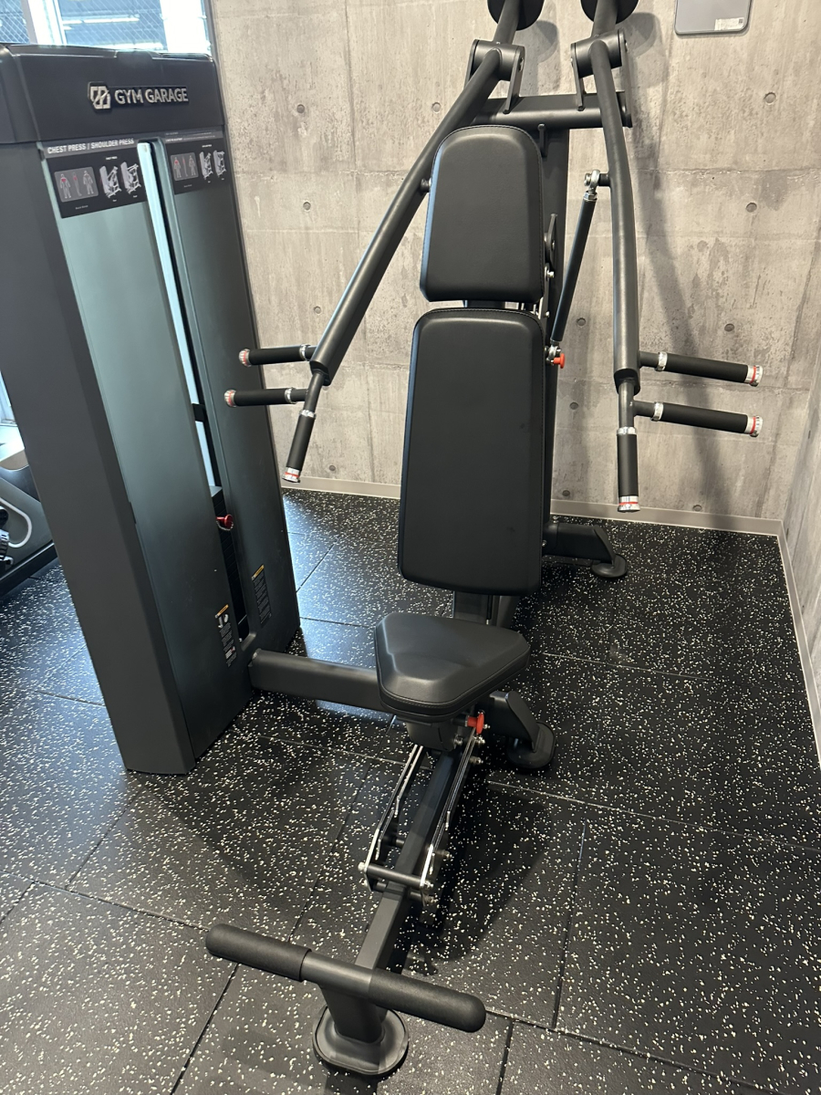 【GYM GARAGE】　チェストプレス/ショルダープレス GG-C12021 画像2