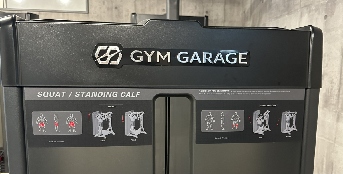 【GYM GARAGE】 スクワット/カーフレイズ GG-C12030 画像5