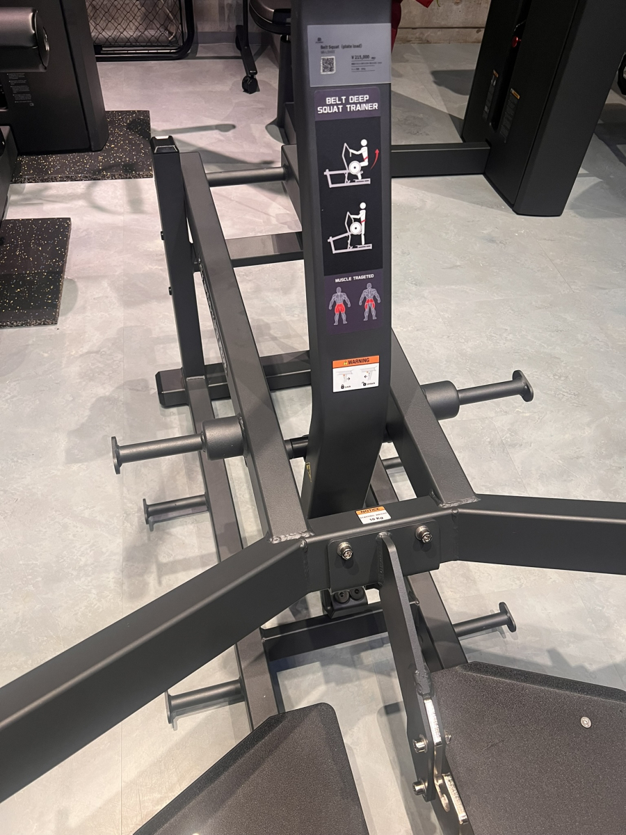 【GYM GARAGE】　ベルトスクワット（プレートロード） GG-L21022 画像3
