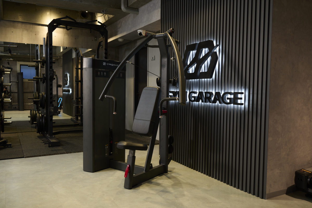 【GYM GARAGE】　シーテッドチェストプレス GG-C12001(86kg) 画像2