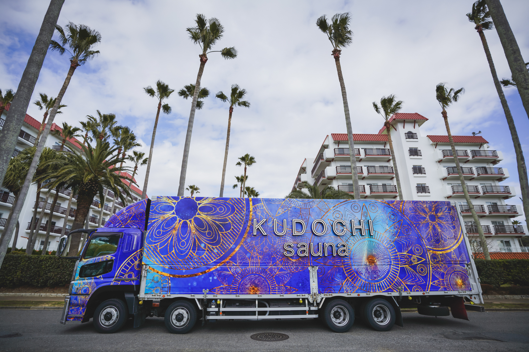 KUDOCHI LUXURY SAUNA TRUCK（クドチラグジュアリーサウナトラック）※2日間レンタル 画像2