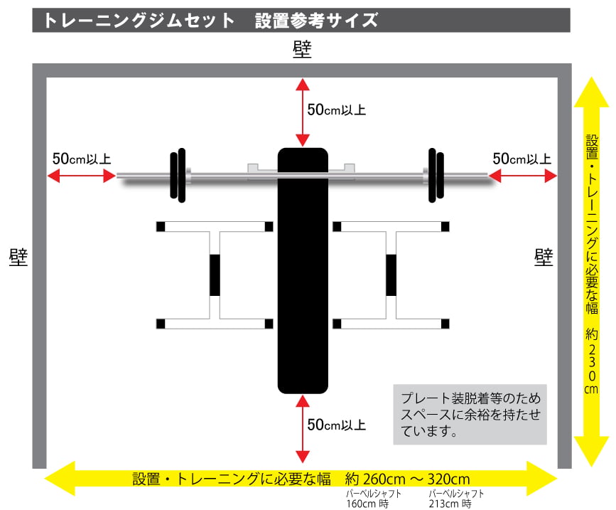 トレーニングジムセット 白ラバー 140kgセット（中古品） 画像7