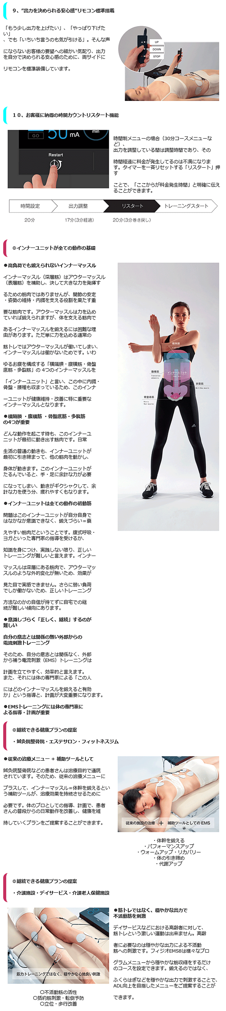 フィジオEMS8 P-EMS8 画像3