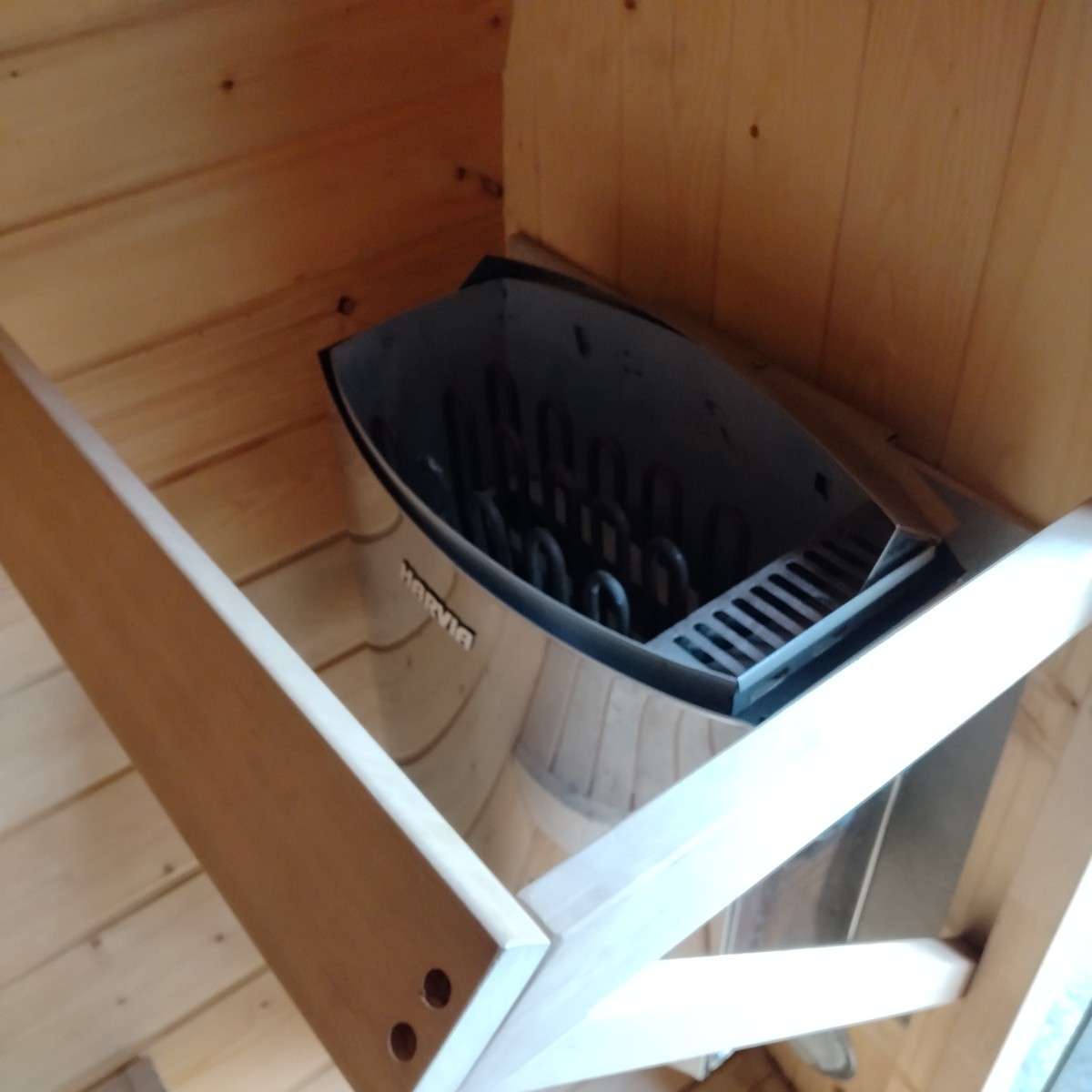 SAUNA ERGO 150 ノーマル（2~3人用）＋VEGA BC45（電気ストーブ）（中古品） 画像6