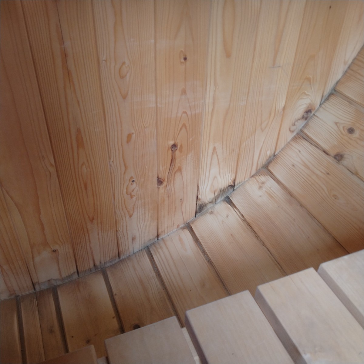SAUNA ERGO 150 ノーマル（2~3人用）＋VEGA BC45（電気ストーブ）（中古品） 画像7