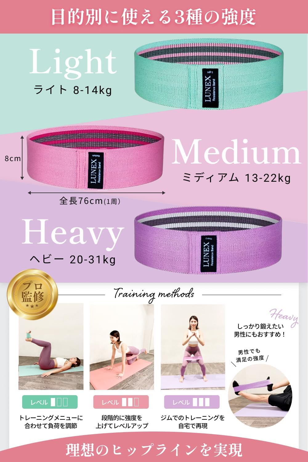 「全米ヨガ資格講師監修」美尻バンド 画像5