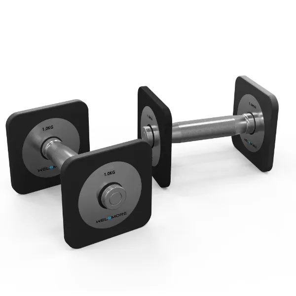 スクエアダンベル10kg×2【LEO COLLECTION】 画像2