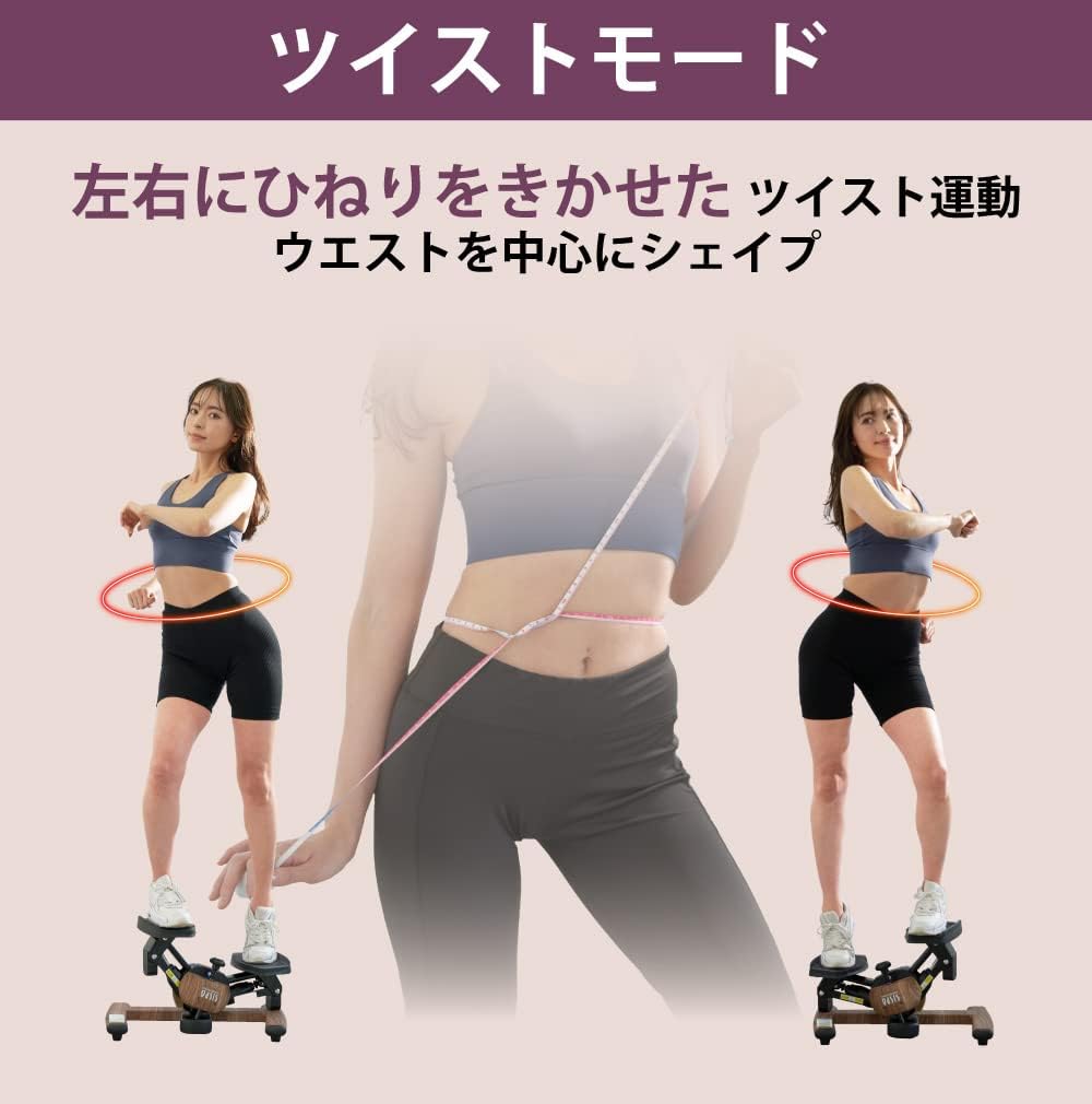 ツイストエアロステッパープレミアム（木目調 ）（中古品） 画像4