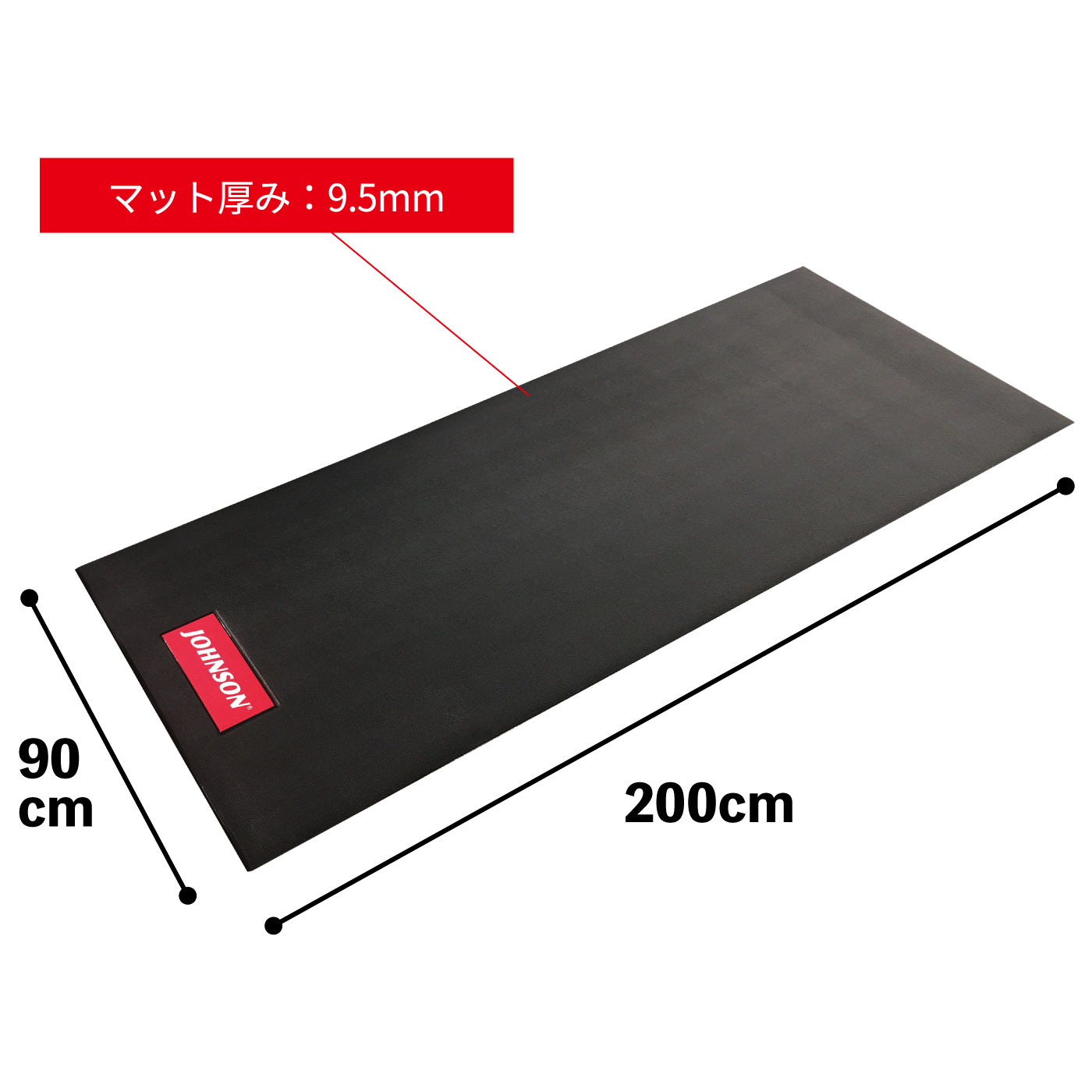 ロゴ入りラバーマット( 90x200x9.5)（中古品） 画像5