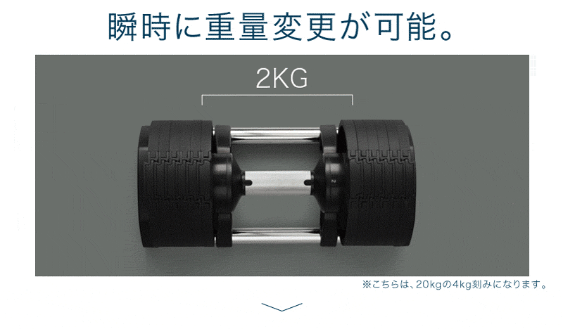 FLEXBELL ダンベル32kg 両手分（中古品） 画像3