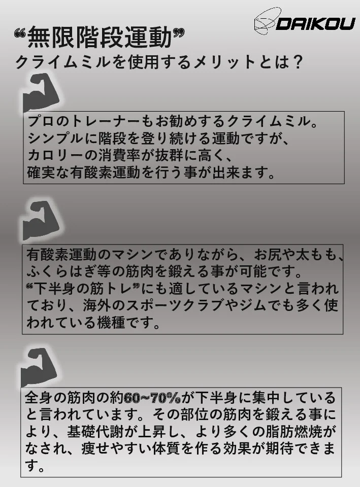 【階段トレーニングマシン】クライムミル（新古品） 画像5